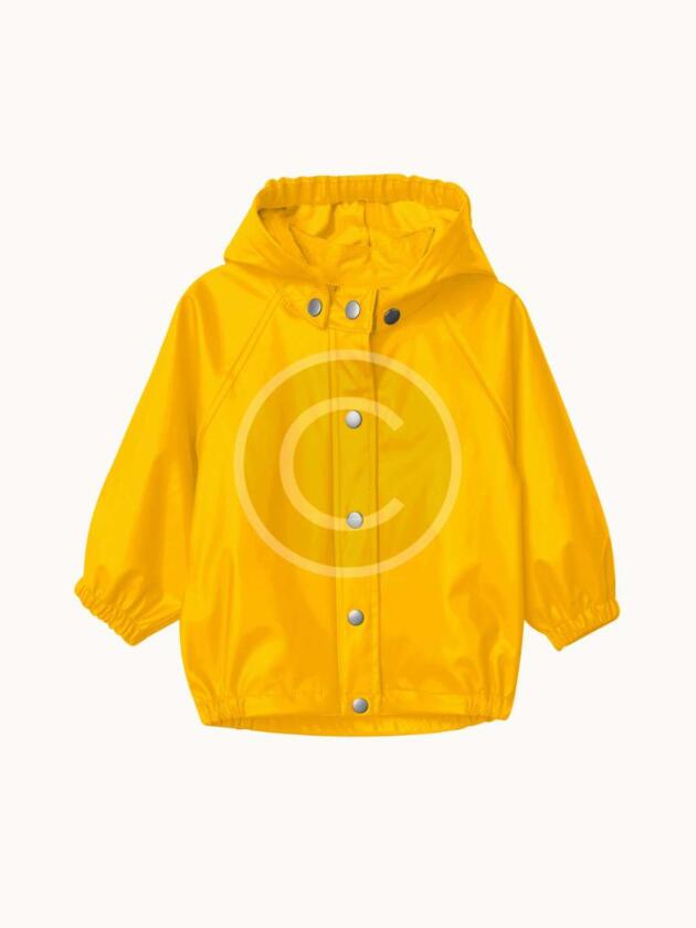 Yellow raincoat