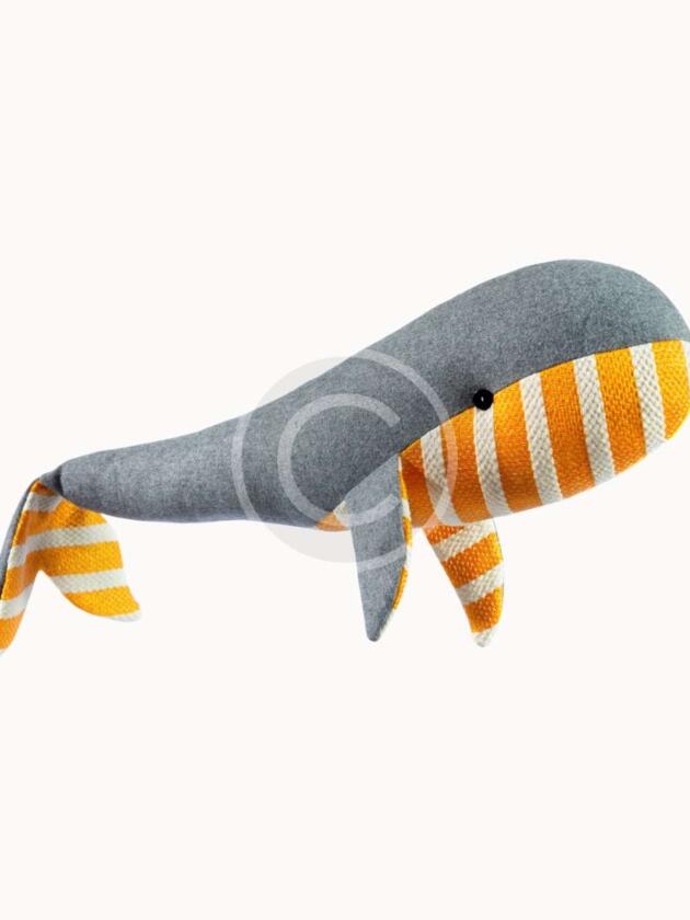 Plush whale